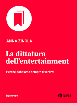cover image of La dittatura dell'entertainment